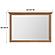 McKenzie Beveled Mirror, Pecan by Whittier Wood Furniture