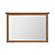 McKenzie Beveled Mirror, Pecan by Whittier Wood Furniture