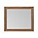 McKenzie Rectangular Mirror, Pecan by Whittier Wood Furniture