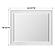 McKenzie Rectangular Mirror, Snowbound by Whittier Wood Furniture