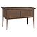 McKenzie 3-Drawer Desk, Java by Wittier Wood Furniture