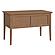 McKenzie 3-Drawer Desk, Pecan by Wittier Wood Furniture