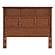 McKenzie Classic Bookcase Headboard by Whittier Wood Furniture