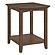 McKenzie Side Table, Java by Whittier Wood Furniture