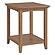 McKenzie Side Table, Pecan by Whittier Wood Furniture