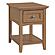 McKenzie Chair Side Table, Pecan by Wittier Wood Furniture