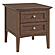 McKenzie End Table, Java by Wittier Wood Furniture
