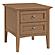 McKenzie End Table, Pecan by Wittier Wood Furniture