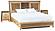 Addison King Bookcase Storage Bed by Whittier Wood Furniture