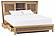 Addison King Bookcase Storage Bed by Whittier Wood Furniture