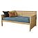 Boho Mattress Linen Aqua (Twin Size) by Kodiak