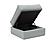 Cornila Ottoman Melange Light Gray by Innovation Living