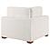 551462 Lakeview Corner Chair Ivory for Modular Sectional by Coaster