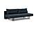Recast Plus Sofa Bed (Full Size) Nist Blue by Innovation