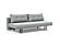Recast Plus Sofa Bed (Full Size) Melange Light Gray by Innovation