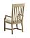 Litchfield James Arm Chair Driftwood (Set of 2) by American Drew