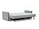 Tripi Sleek Sofa Bed (Queen Size) Melange Light Gray by Innovation Living