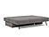 Osvald Sleek Sofa Bed (Queen Size) Avella Warm Gray by Innovation