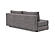Osvald Sleek Sofa Bed (Queen Size) Avella Warm Gray by Innovation