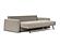 Cone Sleek Sofa Bed (Queen Size) Kenya Gravel by Innovation Living