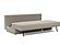 Osvald Sleek Sofa Bed (Queen Size) Kenya Gravel by Innovation Living