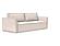 Newilla Slim Sofa Bed (Full Size) Adario Basmati by Innovation Living