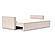 Newilla Slim Sofa Bed (Full Size) Adario Basmati by Innovation Living
