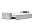 Newilla Wide Sofa Bed (Full Size) Adario Fog by Innovation Living