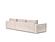 Newilla Standard Sofa Bed w/Lounger Adario Basmati by Innovation Living