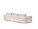 Newilla Slim Sofa Bed w/Lounger Adario Basmati by Innovation Living