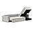 Newilla Standard Sofa Bed w/Lounger Adario Fog by Innovation Living