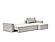 Newilla Standard Sofa Bed w/Lounger Adario Fog by Innovation Living