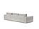Newilla Standard Sofa Bed w/Lounger Adario Fog by Innovation Living