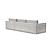 Newilla Slim Sofa Bed w/Lounger Adario Fog by Innovation Living