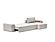 Newilla Wide Sofa Bed w/Lounger Adario Fog by Innovation Living