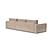 Newilla Standard Sofa Bed w/Lounger Adario Taupe by Innovation Living