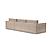 Newilla Slim Sofa Bed w/Lounger Adario Taupe by Innovation Living
