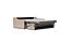 Carnell Sofa Bed w/Slope Arms (Queen Size) Adario Taupe by Innovation Living