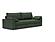 Vilander Sofa Bed w/Cushion Arms (Full Size) Avella Pine Green by Innovation Living