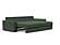 Vilander Sofa Bed w/Cushion Arms (Full Size) Avella Pine Green by Innovation