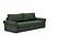 Vilander Sofa Bed w/Roll Arms (Full Size) Avella Pine Green by Innovation Living