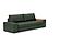 Vilander Sofa Bed w/Wide Arms (Full Size) Avella Pine Green by Innovation