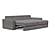 Vilander Sofa Bed w/Cushion Arms (Full Size) Avella Warm Gray by Innovation Living