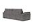 Vilander Sofa Bed w/Cushion Arms (Full Size) Avella Warm Gray by Innovation Living