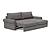 Vilander Sofa Bed w/Roll Arms (Full Size) Avella Warm Gray by Innovation Living