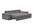 Vilander Sofa Bed w/Wide Arms (Full Size) Avella Warm Gray by Innovation Living