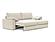 Vilander Sofa Bed w/Cushion Arms (Full Size) Taura Off White by Innovation Living