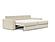 Vilander Sofa Bed w/Cushion Arms (Full Size) Taura Off White by Innovation Living