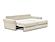 Vilander Sofa Bed w/Roll Arms (Full Size) Taura Off White by Innovation Living