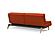 Dublexo Deluxe Sofa Bed w/Eik Legs Elegance Paprika by Innovation Living
